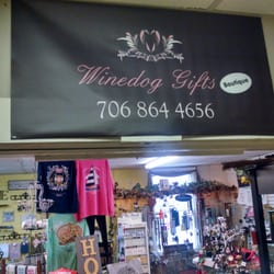 Winedog Gifts & Boutique - Look for this sign.