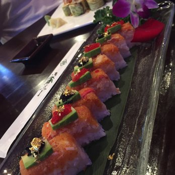 Umi Sushi - Pearl roll & the umi roll for the Bro!  Just look at it!! - Japanese Near Me - Middleburg Heights, Ohio