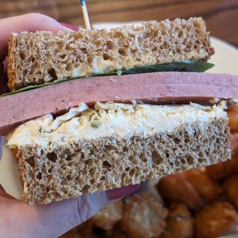 Bernie's - Cross-section of my baloney 2.0 sandwich - American Near Me - East Grand Forks, Minnesota