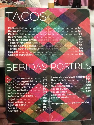 Menu photo 3 El Rinconcito Chapala, JAL Menu photo 3 El Rinconcito Chapala, JAL