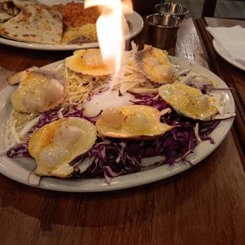Ochos 888 - Flaming scallops..-Yummy - Peruvian Near Me - Honolulu, Hawaii Ochos 888 - Flaming scallops..-Yummy - Peruvian Near Me - Honolulu, Hawaii