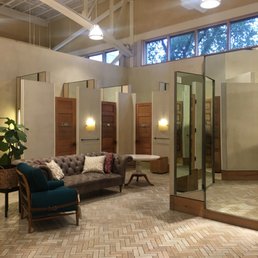 What a beautiful fitting room!