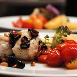 Restaurant Binderhäusl - Seeteufel mit bunten Tomaten
