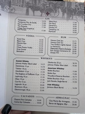 Menu photo 1 Colbert Chelsea, XGL Menu photo 1 Colbert Chelsea, XGL