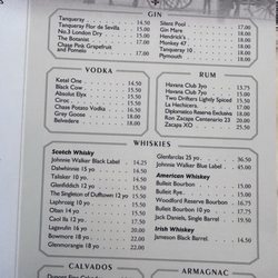 Colbert - Menu 12/6/26