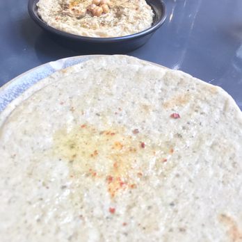 Ciudad - Grilled flat bread and hummus. - Tapas/Small Plates Near Me - Seattle, Washington