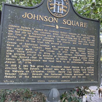 Johnson Square - Landmarks & Historical Buildings Near Me - Savannah, Georgia Johnson Square - Landmarks & Historical Buildings Near Me - Savannah, Georgia