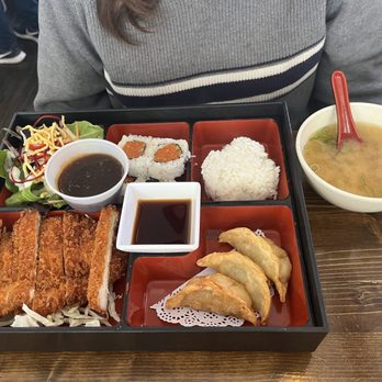 Kuma Sushi - Chicken Katsu Bento Lunch Special - Sushi Bars Near Me - Bakersfield, California