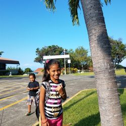 Kealakehe Elementary School - Uniques first day of School