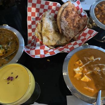Indian Delicacy - methi paneer, mango lassi, potato naan, peshawari naan, shahi paneer, chana masala - Indian Near Me - Vancouver, British Columbia Indian Delicacy - methi paneer, mango lassi, potato naan, peshawari naan, shahi paneer, chana masala - Indian Near Me - Vancouver, British Columbia