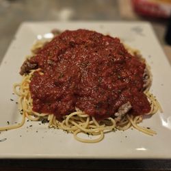 Ledo Pizza - Spaghetti and sausage