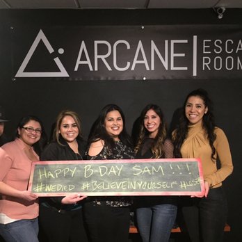 Arcane Escape Rooms - We didn't escape  Such a competitive group.. It was a quiet ride home - Escape Games Near Me - Newhall, California