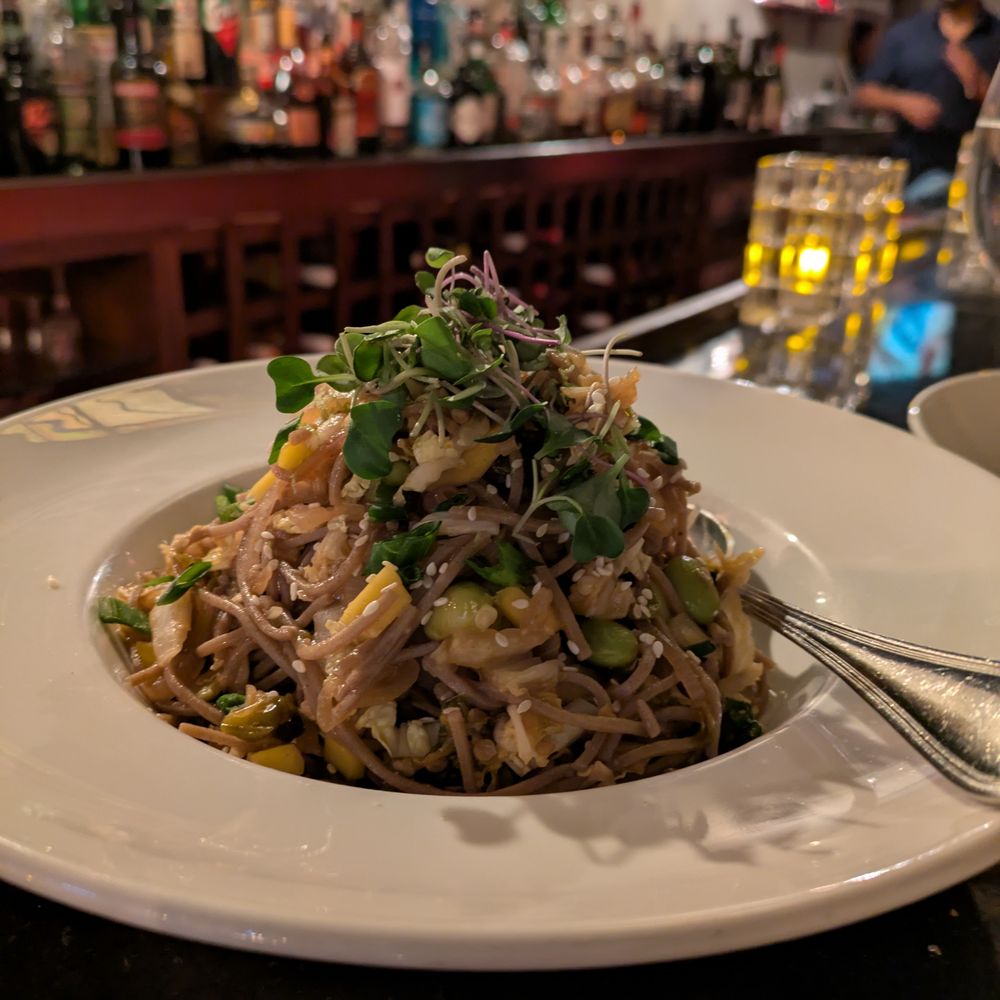 Local Wine & Kitchen - Blistered shishito pepper soba (vegan) - New American Near Me - Ardmore, Pennsylvania Local Wine & Kitchen - Blistered shishito pepper soba (vegan) - New American Near Me - Ardmore, Pennsylvania