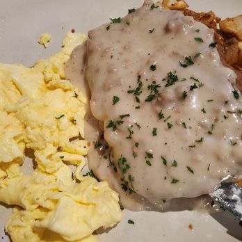 Maggie's Cafe - Country fried steak, scrambled eggs, and potatoes. - Breakfast & Brunch Near Me - San Diego, California Maggie's Cafe - Country fried steak, scrambled eggs, and potatoes. - Breakfast & Brunch Near Me - San Diego, California