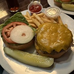 Gabby O'Hara's - The Classic Burger with fries