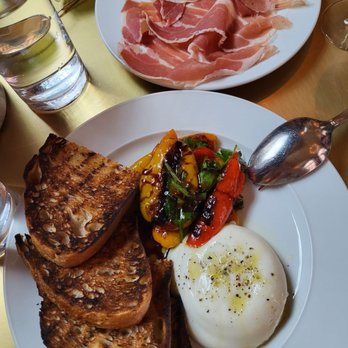 RH Chicago | The Gallery at the Three Arts Club - The Burrata with side of Proccuto - Furniture Stores Near Me - Chicago, Illinois