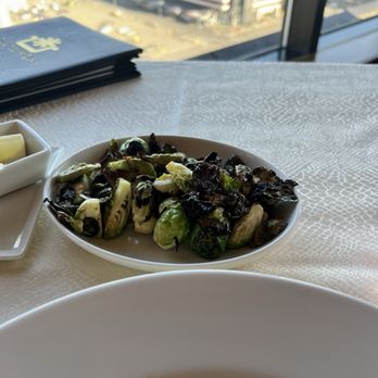 Crow's Nest - Side of Brussels Sprouts to get some greens - French Near Me - Anchorage, Alaska