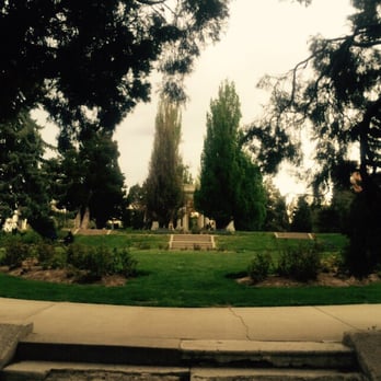 Cheesman Park - Looking over the Rose Garden at Cheesman Park - Parks Near Me - Denver, Colorado