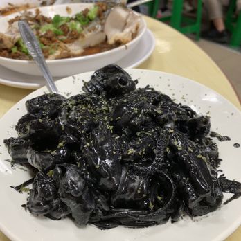 東寶小館 - Squid Ink Pasta with Squid, avoid the cuddle fish. - Cantonese Near Me - Hong Kong, HK 東寶小館 - Squid Ink Pasta with Squid, avoid the cuddle fish. - Cantonese Near Me - Hong Kong, HK