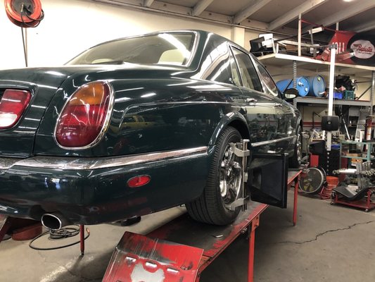 Photo of Custom Alignment-Balance & Brakes - Mountain View, CA, US. Bentley Arnage is driving perfectly!