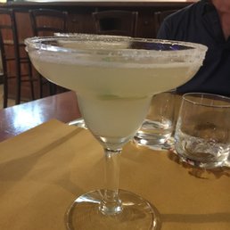 el Jimador margarita with extra lime. The salt on the rim was as fine as sugar. el Jimador margarita with extra lime. The salt on the rim was as fine as sugar.