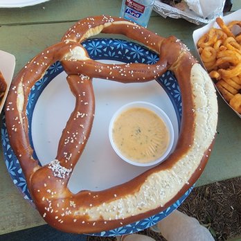 South Fork Fun Food & Brew - Soft pretzel w/beer cheese - Food Trucks Near Me - Georgetown, Texas South Fork Fun Food & Brew - Soft pretzel w/beer cheese - Food Trucks Near Me - Georgetown, Texas