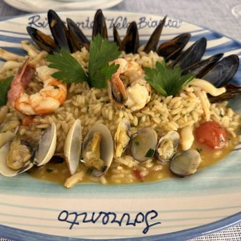 Ristorante Vela Bianca - Seafood Risotto - Italian Near Me - Sorrento, NA Ristorante Vela Bianca - Seafood Risotto - Italian Near Me - Sorrento, NA