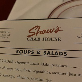 Shaw's Crab House - Seafood Near Me - Chicago, Illinois Shaw's Crab House - Seafood Near Me - Chicago, Illinois