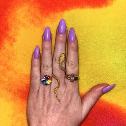 Vivian's Nails & Spa - Acrylic fill with gel OPI: Don't wait. Create. #321