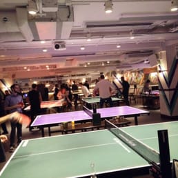 Ping pong tables all over!!