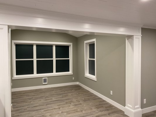 Painting - We are licensed General contractors for residential and commercial projects. Our company is involved in custom whole-house renovation and remodels, in addition to new-home construction. We offer every step needed from the foundation up. We can do framing, insulation, drywall, painting, tile work, hardwood floors, demo and installation of all exterior and interior fixtures.