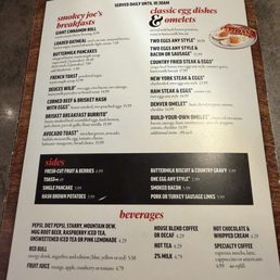 Menu as of June 4th Menu as of June 4th