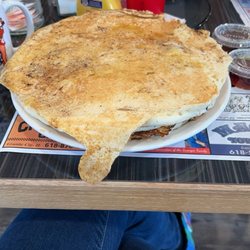 3 Pancakes Breakfast huge and fluffy