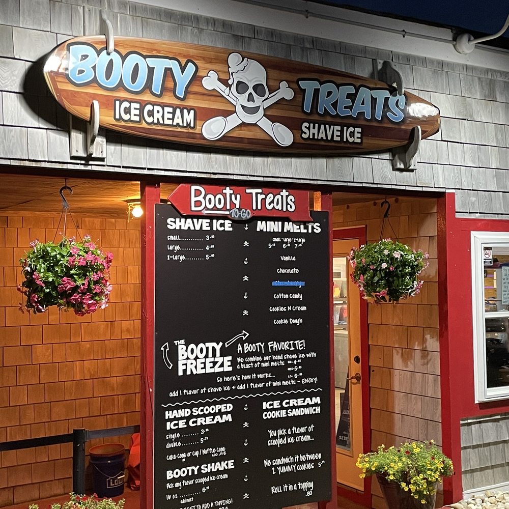 Booty Treats - Lil' Booty - Menu - Ice Cream & Frozen Yogurt Near Me - Nags Head, North Carolina Booty Treats - Lil' Booty - Menu - Ice Cream & Frozen Yogurt Near Me - Nags Head, North Carolina