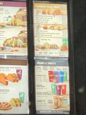 Menu photo 1 Taco Bell San Diego, CA Menu photo 1 Taco Bell San Diego, CA