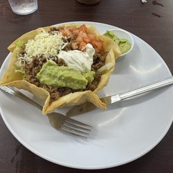 Chips and Cheese - Ground Beef Taco Salad 4/5 stars!