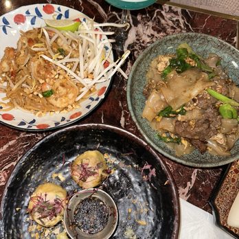 Soothr - Shrimp Pad Thai, soothr Jeeb dumplings, Beef Pad Si-iw - Thai Near Me - New York, New York