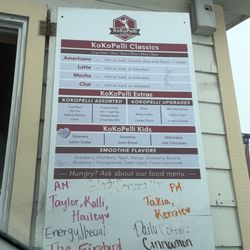 Kokopelli Coffee - Menu