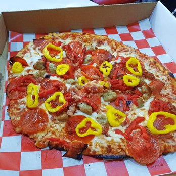 BurnBox Pizza - The "Meat Me UP" - Pizza Near Me - Kettering, Maryland