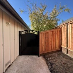 Lot Fence Works - Custom Metal Gate.