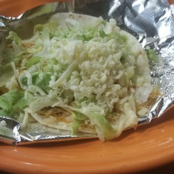 Casa Real - The taco portion of my combo - Mexican Near Me - Otsego, Michigan