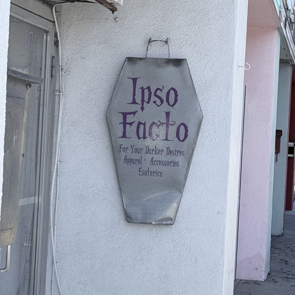 Ipso Facto - Sign - Shoe Stores Near Me - Fullerton, California Ipso Facto - Sign - Shoe Stores Near Me - Fullerton, California