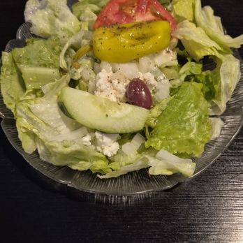 Niki's Rainbow Restaurant - Greek salad came with Greek combo - Greek Near Me - Satellite Beach, Florida Niki's Rainbow Restaurant - Greek salad came with Greek combo - Greek Near Me - Satellite Beach, Florida