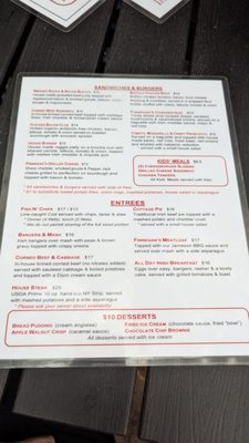 Menu photo 2 Finnegan's Wake Rockville, MD Menu photo 2 Finnegan's Wake Rockville, MD