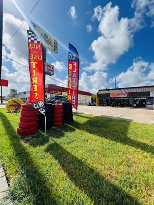 Best Tire Shop in Houston! - Looking to buy wheel and tire packages? Have a specific brand you want? Or simply needing a tire repair or tire replacement? Stop by our new shop today! We've worked hard to build a shop we are proud of and have access to the top brands available in the market. If we don't have something in stock, then we can place an order for you and properly install upon arrival.