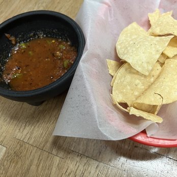 Delicias De Mexico - Chips and salsa the salsa y really good - Mexican Near Me - Bell Gardens, California Delicias De Mexico - Chips and salsa the salsa y really good - Mexican Near Me - Bell Gardens, California