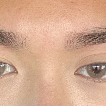 Mila Threading - masculine brows with a soft arch - Threading Services Near Me - Fountain Valley, California
