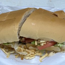 Pan Con Bistec