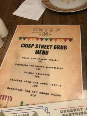 Menu photo 1 Crisp on 28th Taguig, NCR Menu photo 1 Crisp on 28th Taguig, NCR