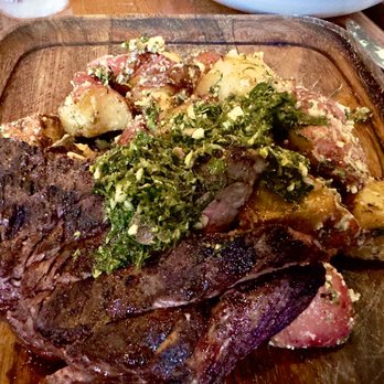 Liquid Assets - 10 oz Garlic Rubbed Prime Flank Steak - American Near Me - Ocean City, Maryland Liquid Assets - 10 oz Garlic Rubbed Prime Flank Steak - American Near Me - Ocean City, Maryland